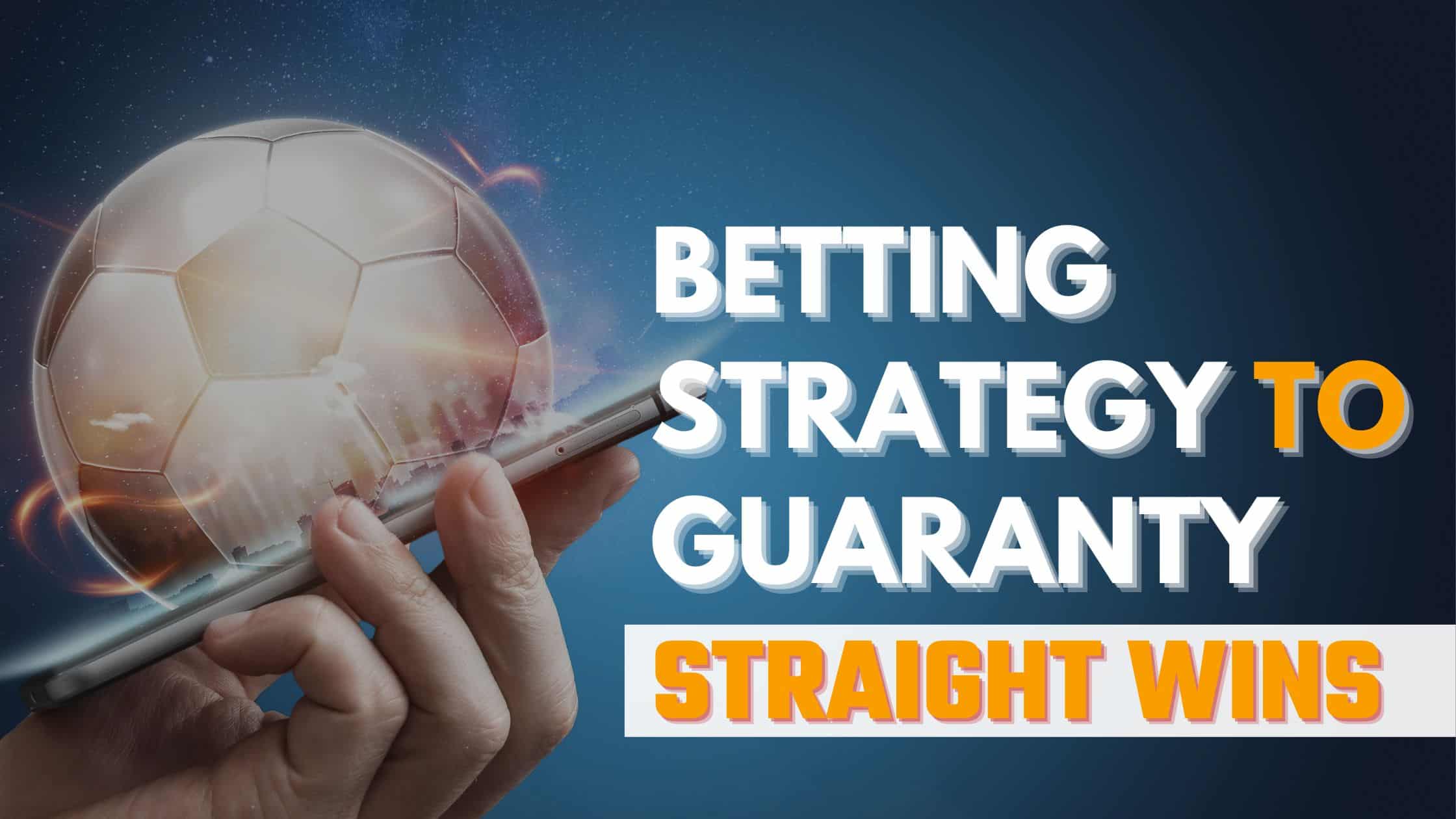 betting strategy to guaranty straight wins